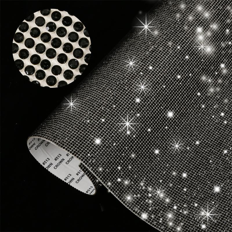 24x20 см самоклеящиеся акриловые хрустальные стразы наклейки для автомобиля наклейки для телефона скрапбукинг аксессуары для одежды DIY Craft