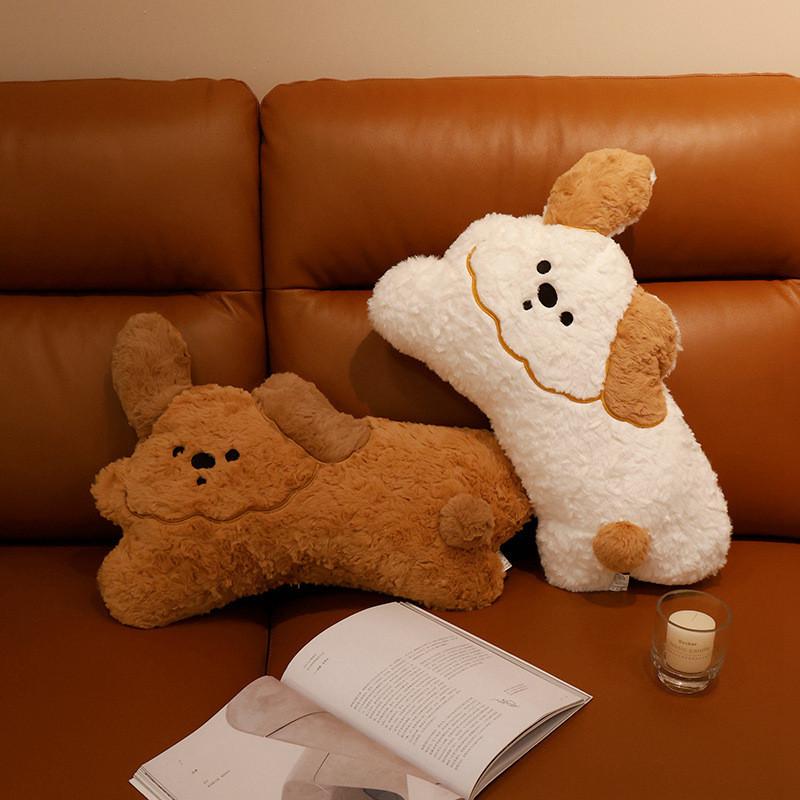 Dog Cute Plush Toy Cartoon Stuffed Doll Sleep Room Sofa Decoration Gift Kids