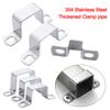 Saddle Clip Horseback Hose Clamp M-shaped U-shaped Square Rectangle Throat Hoop Ohm Tube Card  Tube