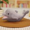 PP Cotton Simulation Dolphin Plush Toy Fluffy Plush Stuffed Whale Toys  Kids Gifts