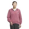 Adidas Wording Fleece Hoodie In Crimson Women's Loose-Fit Full-Zip (JSY18/IEH71) Pre-Loved (JG8225)