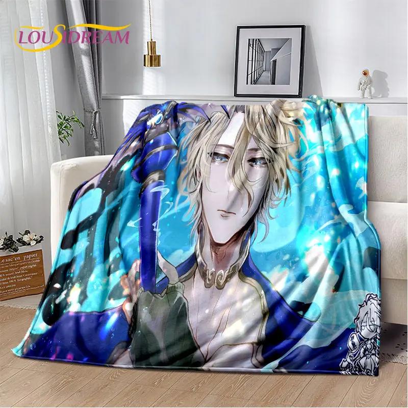 Record of Ragnarok Anime Cartoon Soft Plush Blanket,Flannel Blanket Throw Blanket for Living Room Bedroom Bed Sofa Picnic Cover