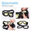 Retro Helmet Goggles For Motorcycle Universal Motocross Glasses With Breathable Hole Sunglasses Accessories Motorcycle Glasses