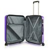 coral high Чемодан среднего размера из АБС-пластика фиолетового цвета 16452