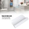 PVC Household Hotel Bathtub Shower Mat Slip Resistant Bathroom Floor Mat with Suction CupWhite 40.5x101cm