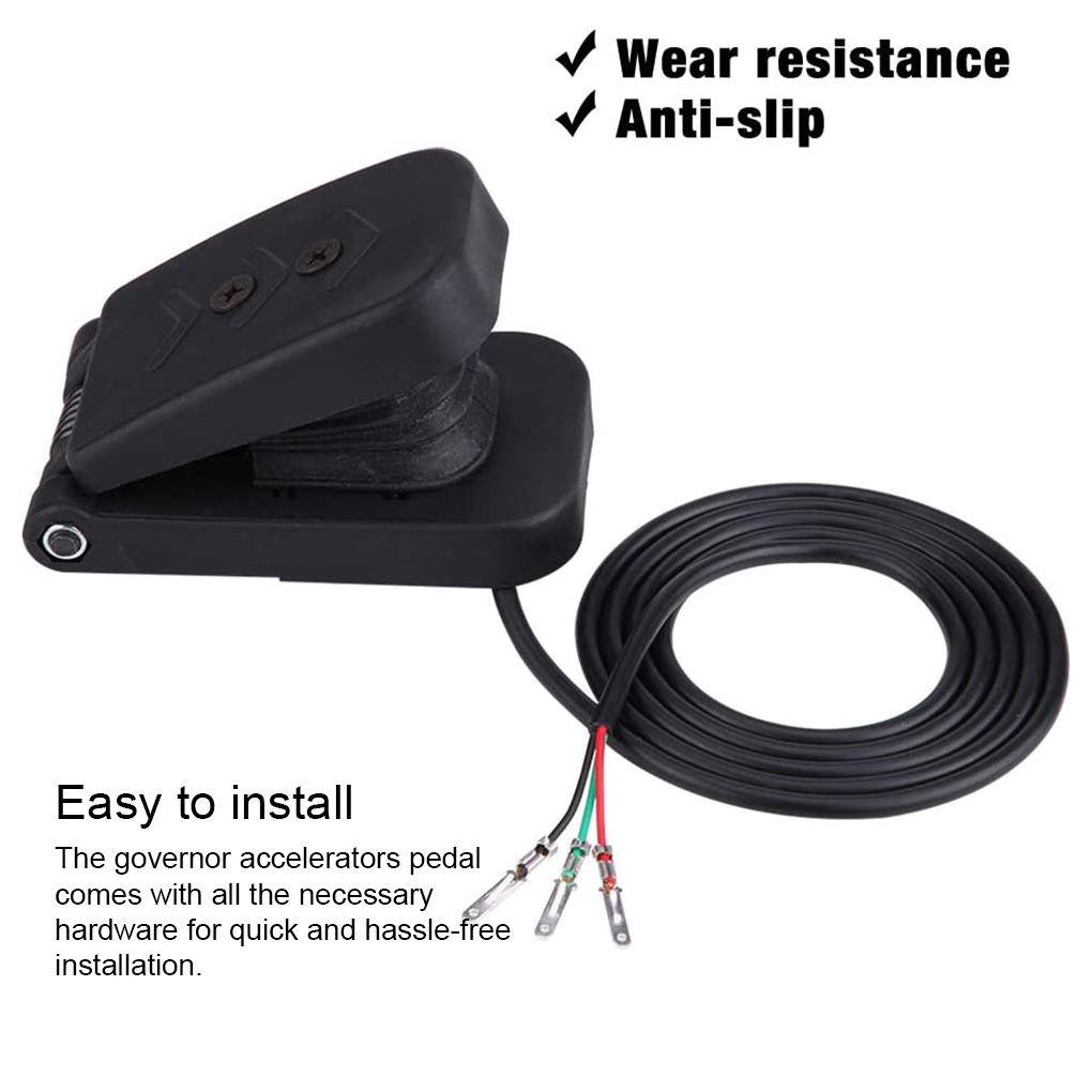 Электрический трехколесный велосипед, педаль газа, регулятор скорости, ускорители, тормозная педаль, запчасти для модернизации детских автомобилей