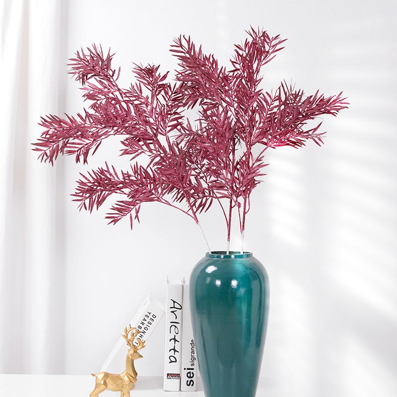 Реалистичный пластиковый матовый бамбуковый лист для свадебной церемонии и реквизит для фотосъемки на открытом воздухе