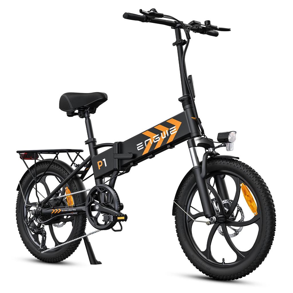 ENGWE P1 Adult Folding Electric Bike 20 inch Tires 250W Motor 36V13Ah Battery ebike City commuting Electric Bicycle