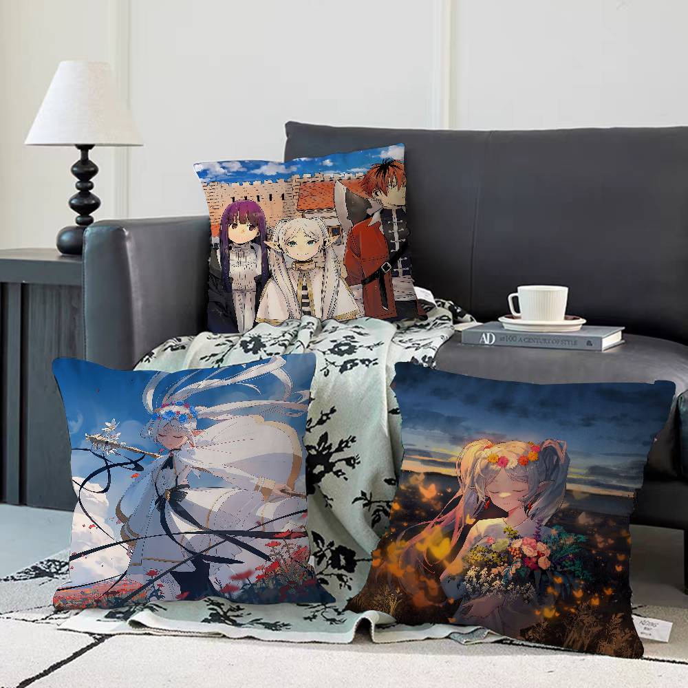 Милая наволочка F-Frierens, съемная, моющаяся, чехол для подушки – Мягкий лен для любого сезона