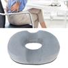 Donut Pillow with Gel Layer Ergonomic Breathable Hollow Office Chair Cushion Pad for Long Sitting