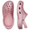 Crocs Нескользящие Прочные Клоги 4 см Унисекс Обувь Розовые 205925-606
