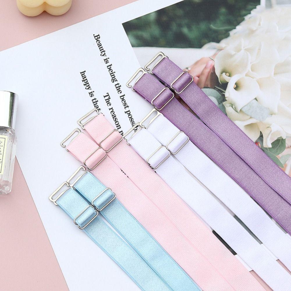 Adjustable Stainless Steel Bra Straps Double-Shoulder Underwear Shoulder Strap Bralette Accessory