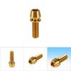 Титановый сплав велосипедный титановый болт с конической головкой и шайбой для горного велосипеда(золотой)