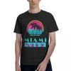 Miami Vice Раунд 100 Хлопок Повседневная Дышащая Удобная Одежда Дизайнерская Одежда Мужчины Мужская Одежда