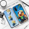 Черный мягкий чехол JM30 Minion для OPPO Reno 8 6 5 4 Pro Plus Find X3 A17 A3 A31 A38 A40 A53 A54 A55 A74 A76 A78 A77 A80 A94 A95 A96 Lite