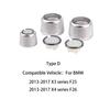 Crystal Car Volume & AC Control Knob Cover For BMW F30 F10 F25 F15 F02 G30 G01 G02 Interior Trim Mouldings Accessories