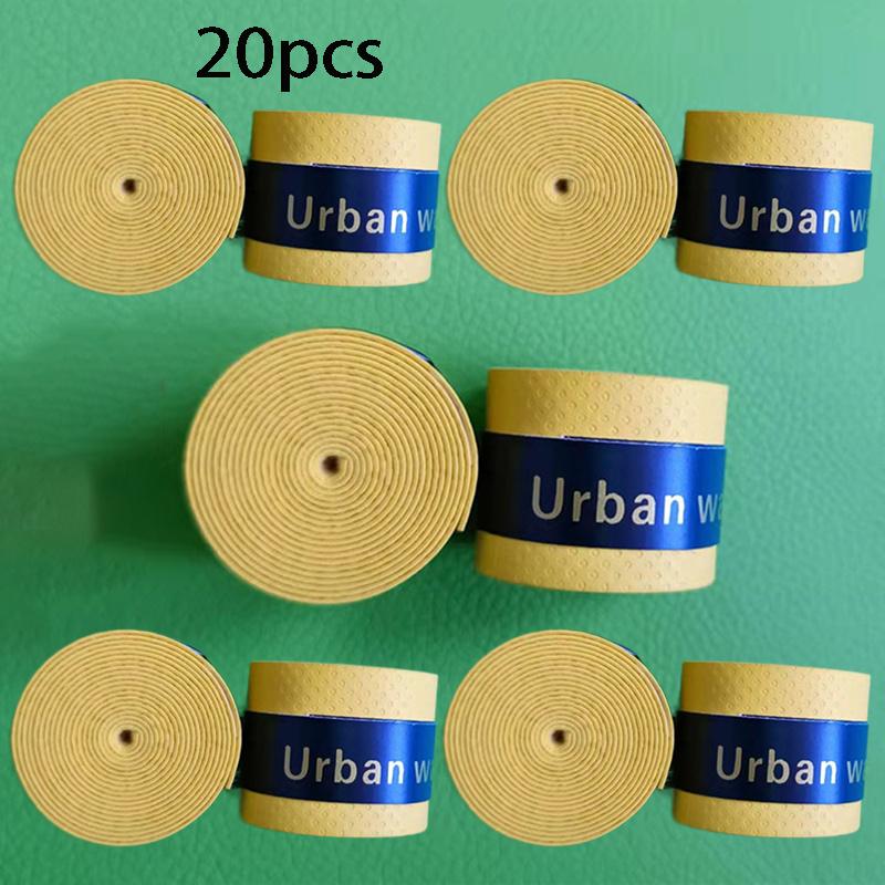 20pcs Sweat Band, Baseball Bat Sweat Band, Anti-Slip Bicycle Handlebar Band, Sweatband for Badminton Racket Fishing Rods