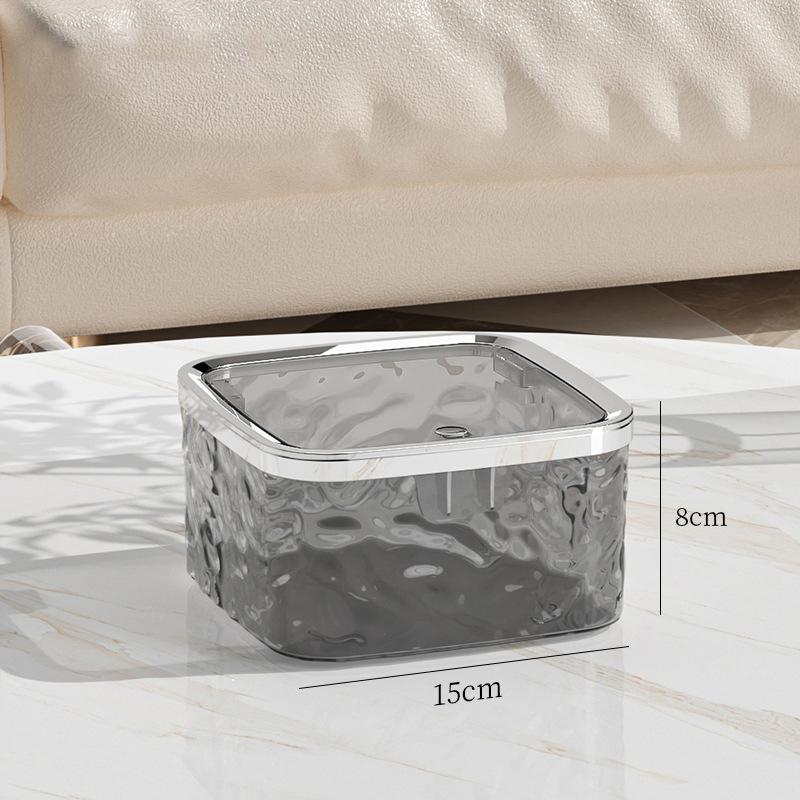 Laundry Pods Container Multi-Function Clear Storage Box for Washing Capsules Holder Coffee Capsules Organizer Desktop Trash Can