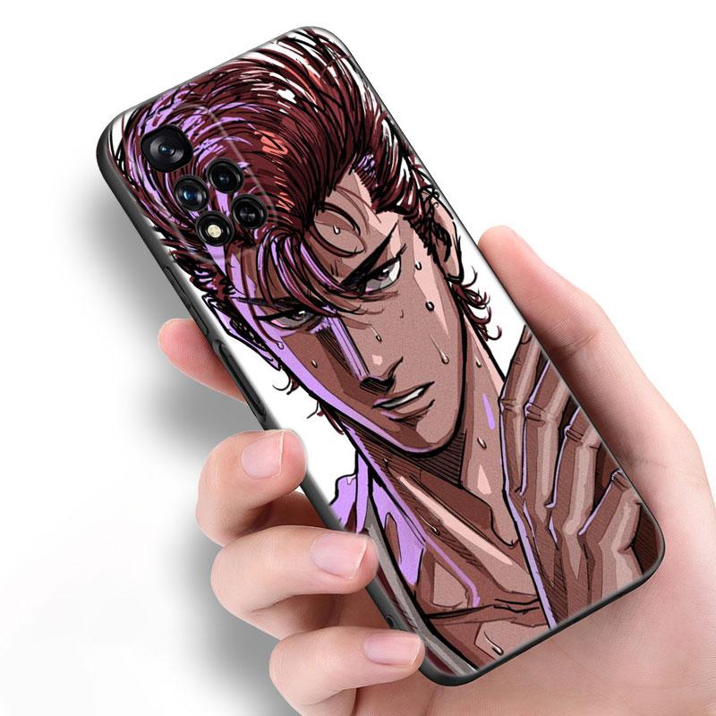 Anime Slam Dunk Black Silicone Phone Case For Xiaomi POCO X3 X4 NFC F5 M3 M4 M6 X5 X6 Pro F3 F4 GT 5G C55 C65 M5