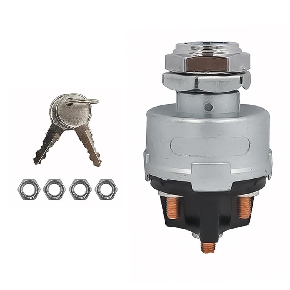 4-позиционный универсальный автомобильный ключ зажигания с ключами 12 В, Acc/Off/IGN, Start для тюнинга тягача погрузчика грузовика автомобиля инструменты