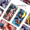 Anime For Girls Women Popular Glass Phone Case for Xiaomi Redmi TPU Soft Edge Shockproof Smartphone Cover