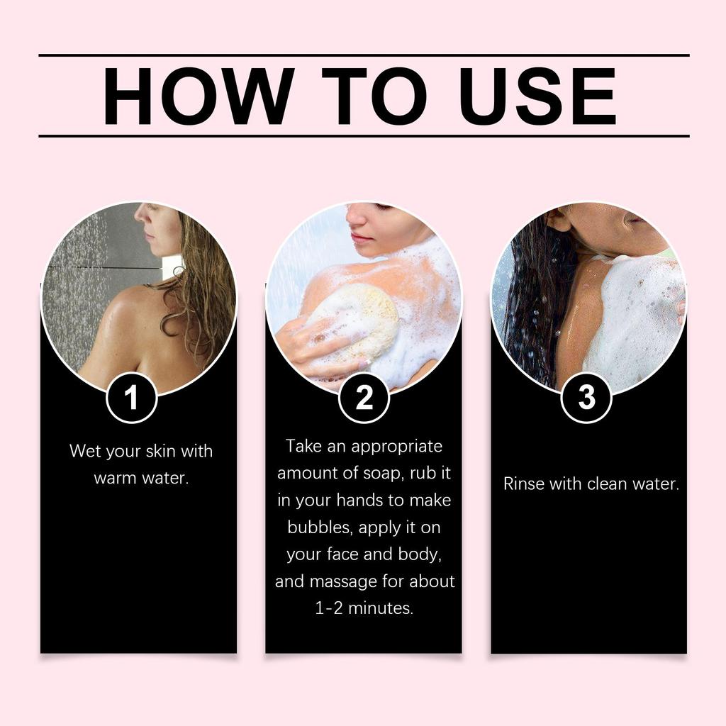 Молочное мыло AMZ 70 г - Мягкое очищение, отбеливание, разглаживание и смягчение - Увлажняющее мыло для ванны