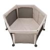 Japan Child Care Washable and Foldable Playpen Moroccan Beige 1 Piece (x 1)