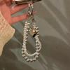 Fashion Pearl Beaded Phone Strap Luxury Phone Charm Chain Anti-Lost Phone Chain Phone Accessories