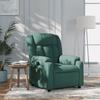 VidaXL Reclining Massage Armchair, Chair with Footrest, Seat with Backrest and Armrests Living Room, Modern, 373592