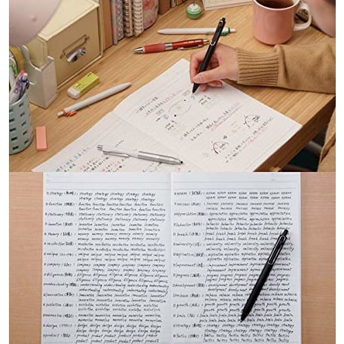 Mitsubishi Pencil Gel Ink Ballpoint Pen Uni-ball One 0.38mm Black, Red, Blue, White Barrel, Set of 3