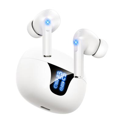 Bluetooth Наушники Улучшенный Bluetooth Bluetooth ENC Шумоподавление Автоматические Длительное время работы IPX7 Быстрая зарядка Подходят для и Веб-конференций [Версия 2025] 5.4 Hi-Fi