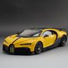1/18 Bugatti Chiron PUR SPORT Alloy Sports Model Diecasts Metal Racing Super Car Model Simulation Sound and Light Kids Toys Gift