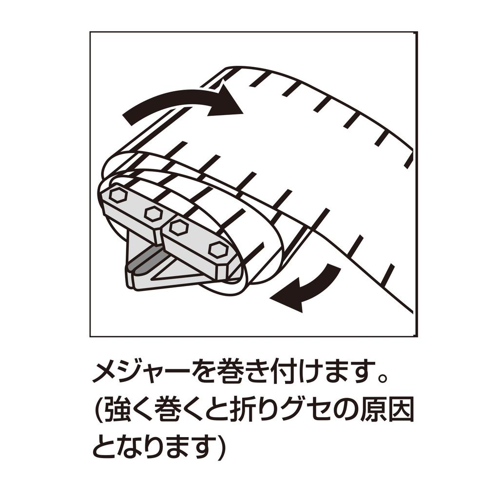 Daiichiseiko NOGISCALE 125 с карабином – рыболовная измерительная лента в стиле штангенциркуля (До 125 см)