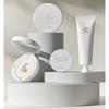 Rom&nd White Rice Tone-up Sun Cushion SPF50+ PA++++, Peach + White, 1 Piece