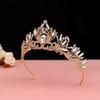 Elegant Baroque Crown Vintage Princess Rhinestone Tiara Ancient Greece Tiara  Birthday Head Jewelry