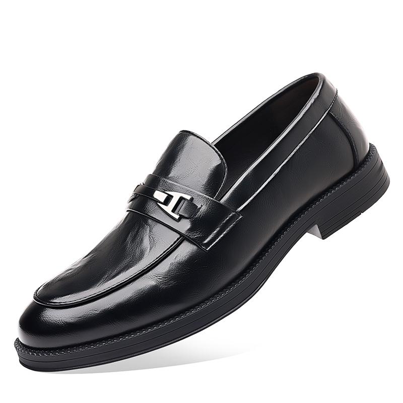 Leather Shoes For Man Genuine Leather Casual Shoes Fashion Business Oxford Shoes High Quality Designer Work Shoes