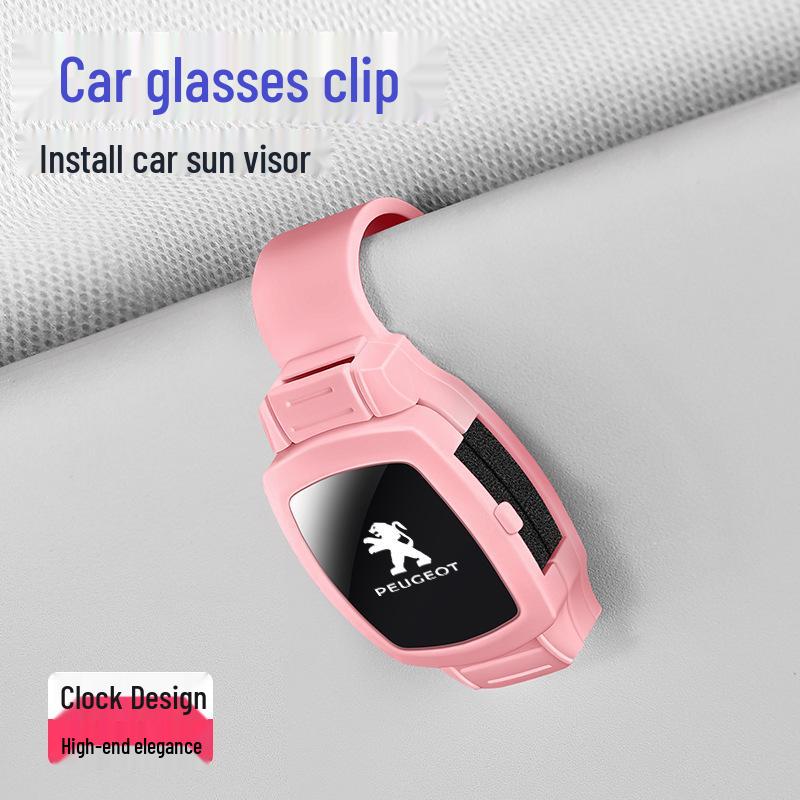 Peugeot Car Sunglass Holder Clip for Models 308, 4008, 301, 2008, 3008, and 508