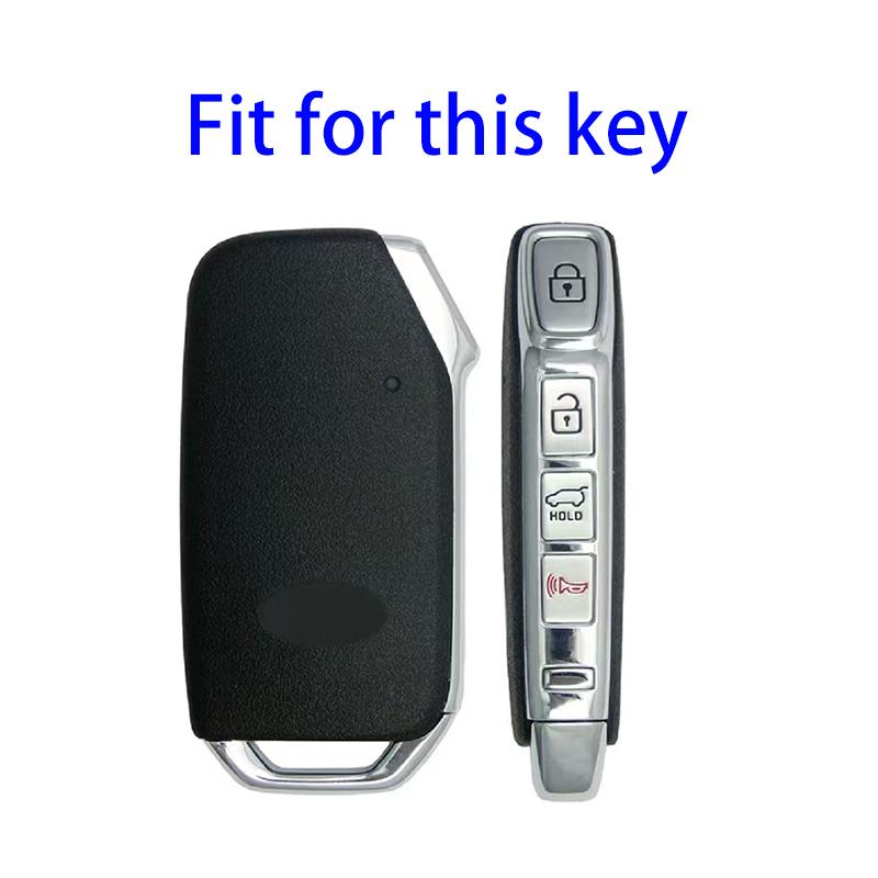 Новый чехол для ключей из ТПУ с 4 кнопками для Kia Sportage 2023 Kia Ray Sorento Soul Telluride Cerato 2020 K5 K8 2022 для KIA Аксессуары для защиты автомобильных ключей