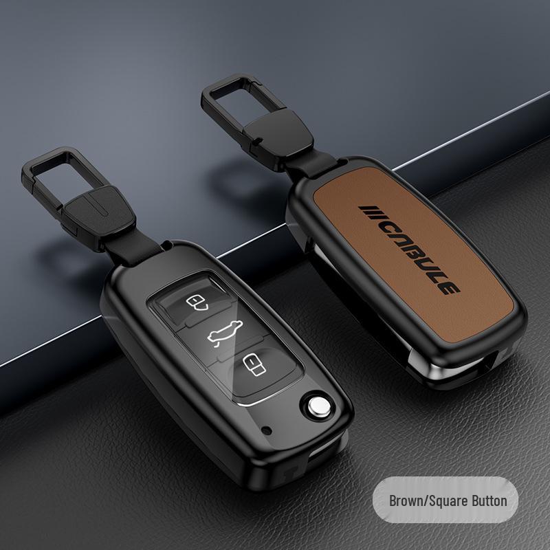 Volkswagen Alloy Key Case for Polo, Golf, Lavida, Passat, Tiguan, Bora, Sagitar