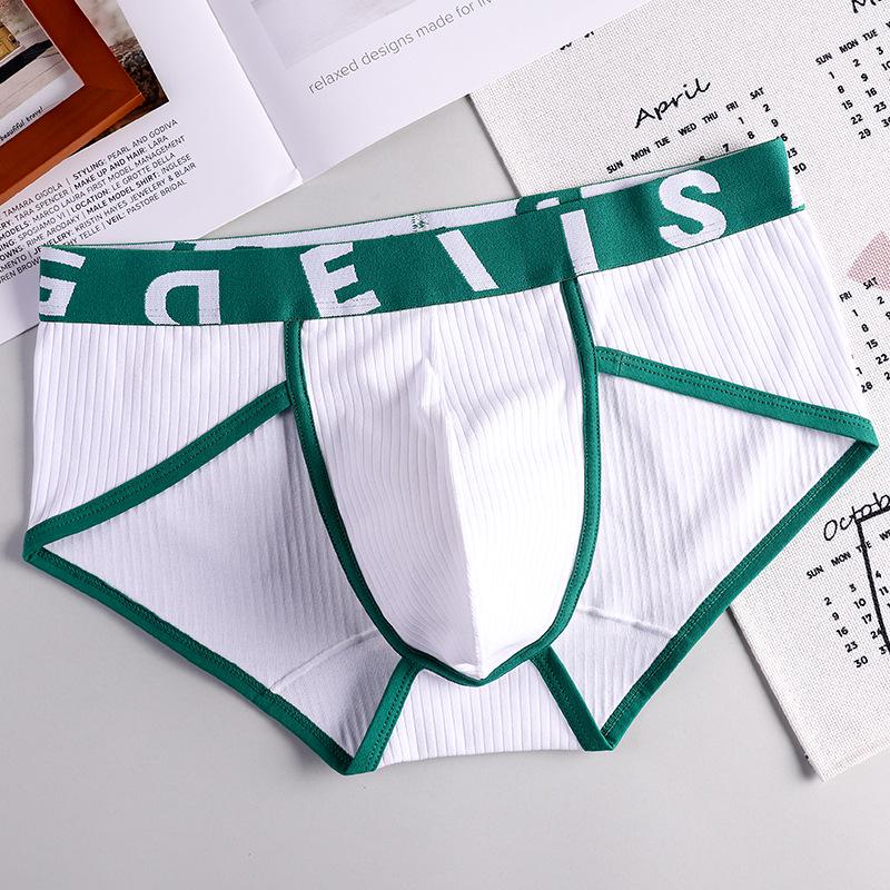 Мужские хлопковые трусы средней посадки - Удобные, Модные, Повседневные шорты