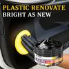 Universal Car Interior Plastic Renewal Wax - Scratch Repair and Shine Enhancer, Tire Rim Coating Suitable for Dashboard, Seats,