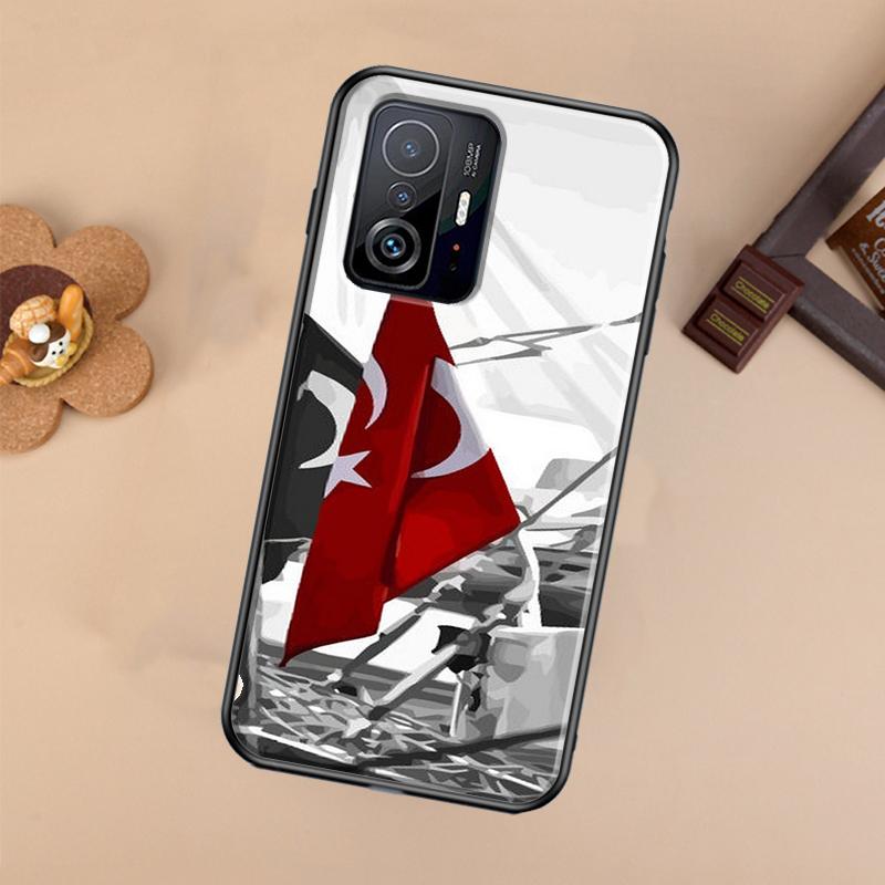 Turkey Flag Case For Xiaomi POCO X7 X6 Pro X3 X5 M6 F3 F5 F6 Pro 11T 12T 13T 14T Pro 13 14 Ultra Cover