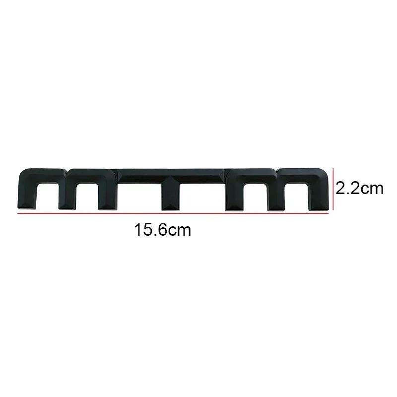 Metal Car Body Rear Trunk Tail Badge Decal Sticker MTM Badge For VW R32 Bora Golf CC Scirocco Sharan Touran Lavida Accessories zf7