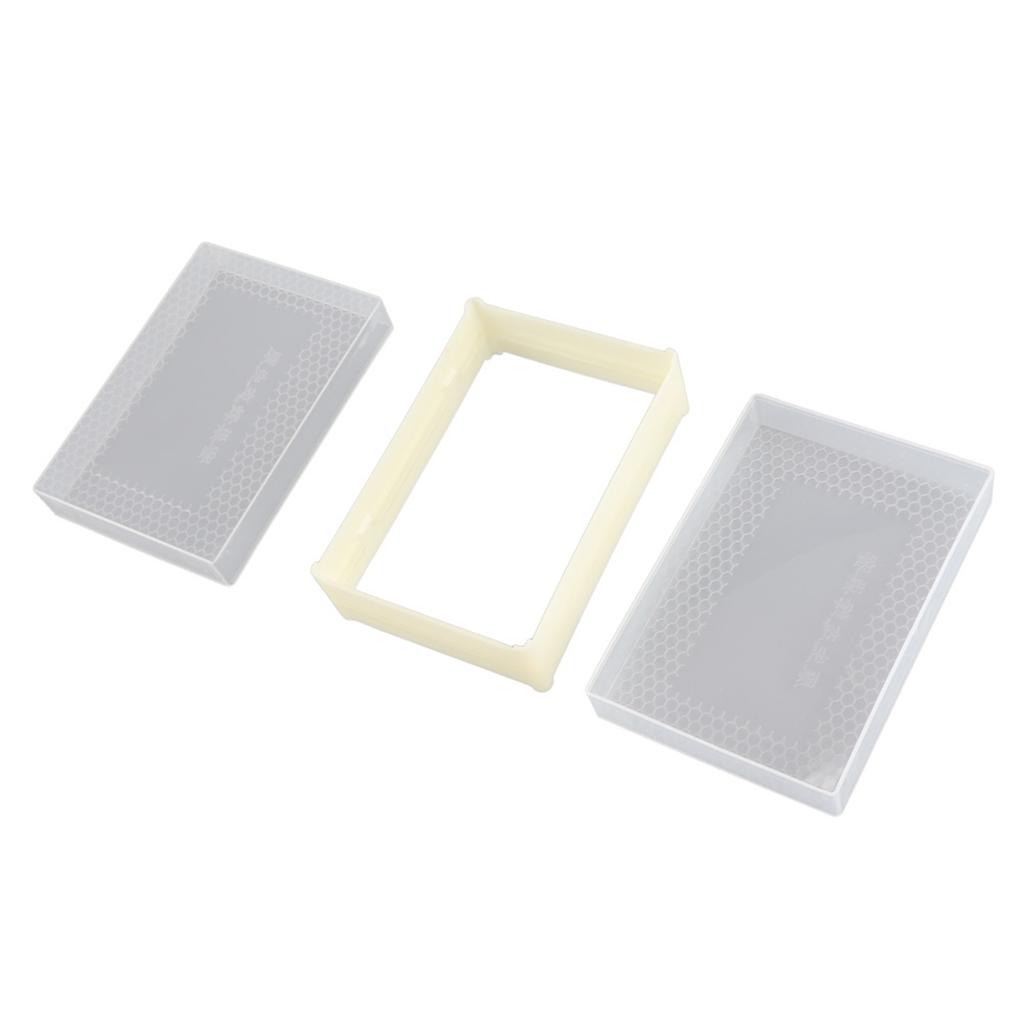 Plastic Beekeeping Comb Beehive Box Frame Set Kit Beekeeper Equipment