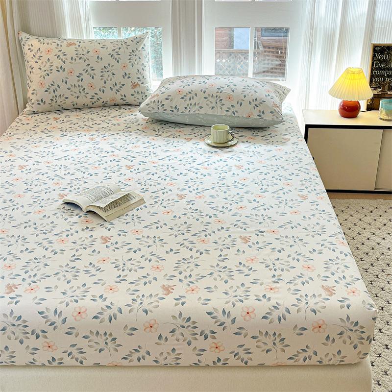 Матрас из чистого хлопка, утолщенный, с начесом, цельный, двухслойный хлопковый матрас Simmons, защитный чехол, всеобъемлющий наматрасник