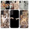 Чехол для телефона Michelangelo Art для Samsung Galaxy S22 S23 Ultra S21 S20 FE Plus Note 20, мягкая обложка