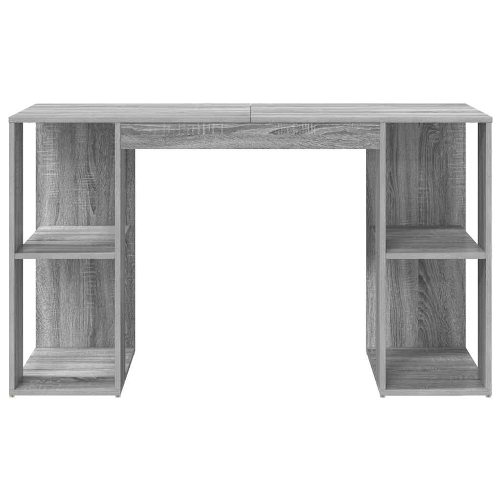 Desk in Grey Sonoma 130 x 50.5 x 75 cm Particleboard