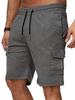 Мужские короткие спортивные брюки с карманами для спортивной одежды, спортивные шорты для мужчин, шорты для тренировок, полубрюки для фитнеса и отдыха, спортивные шорты для бега