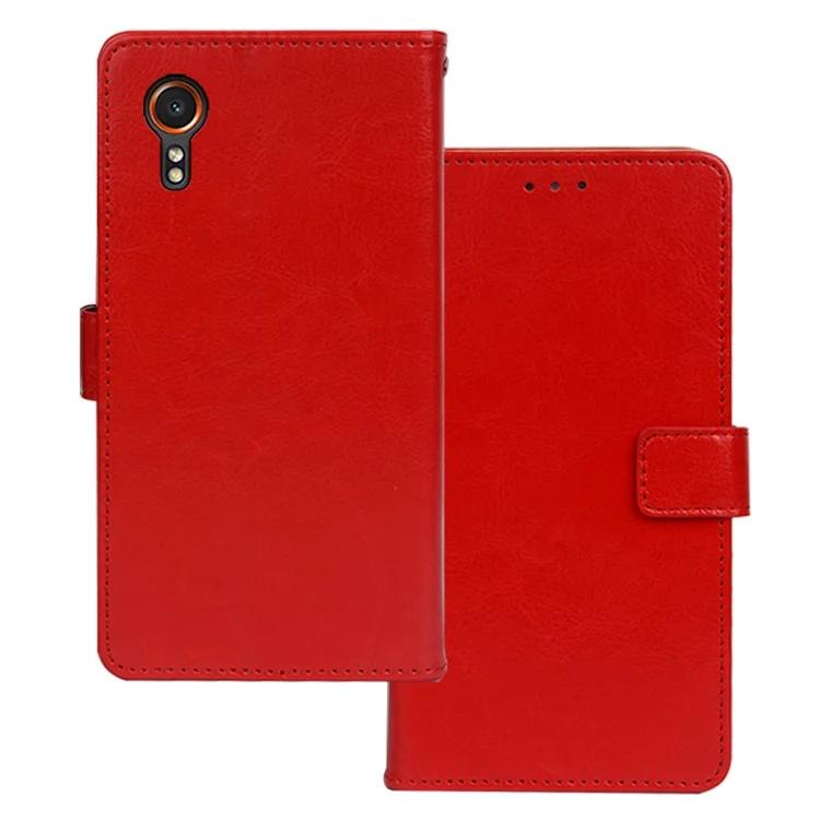 IDEWEI для Samsung Galaxy Xcover7 чехол однотонный устойчивый к падениям чехол для телефона из искусственной кожи