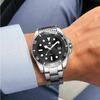 WWOOR Мужские часы класса люкс от ведущего бренда, водонепроницаемые, с датой, кварцевые, спортивные, наручные часы